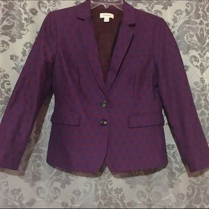Fossil Print Blazer $15