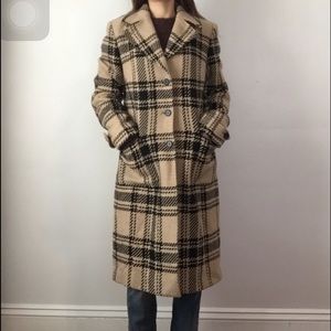 Ann Taylor long wool coat size 4.