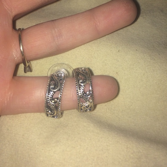 Hoop earrings