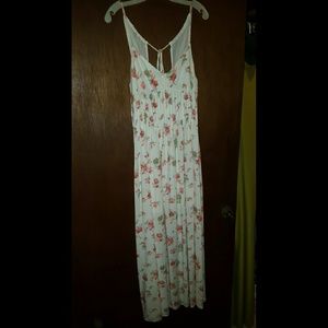 LC Lauren Conrad Floral maxi dress
