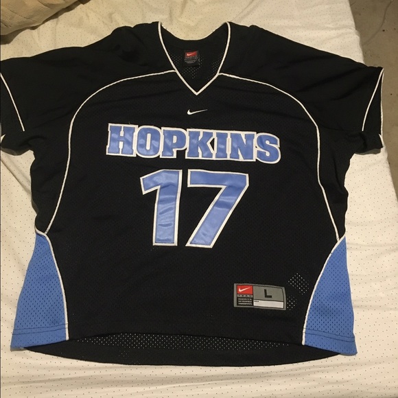 Two Hopkins lacrosse jersey s