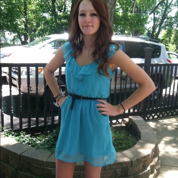 Turquoise Dress
