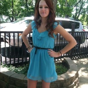 Turquoise Dress