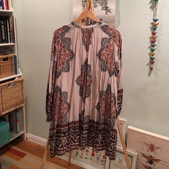 Free People Moonphase printed mini dress, Sz. M - Picture 3 of 3