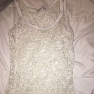 Laced tank top