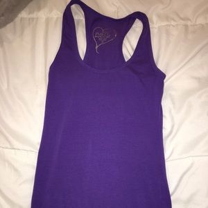 Simple purple tank