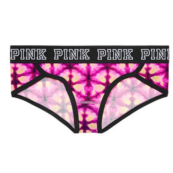 PINK Victoria's Secret Other - New Victoria's Secret PINK Logo Curved Hem Panties
