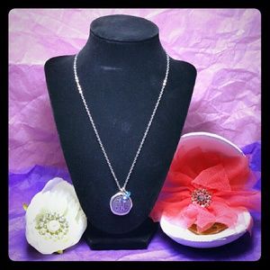 Beautiful silver plated necklace