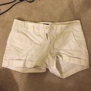 White shorts