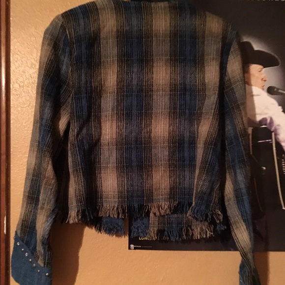 Vintage southwestern jacket sz small - Picture 3 of 3