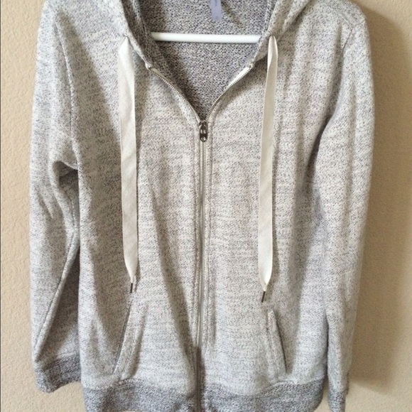 Gap zip up hooded sweatshirt