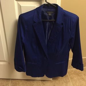 Royal blue blazer