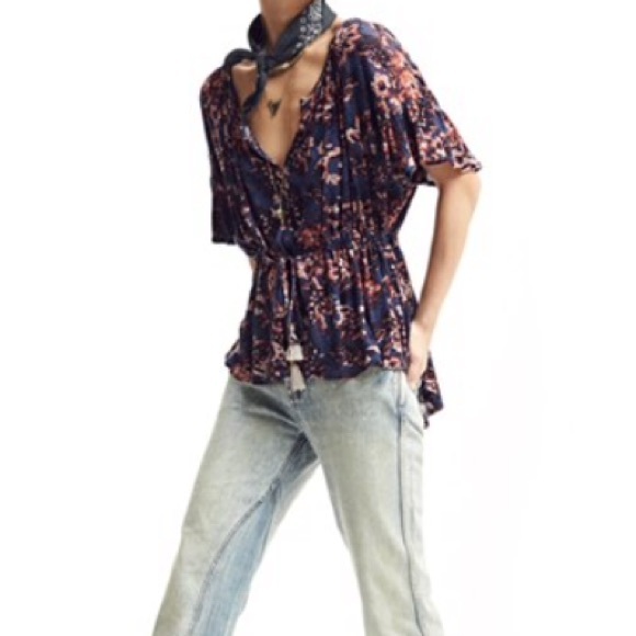 Free People printed tee - Picture 2 of 4