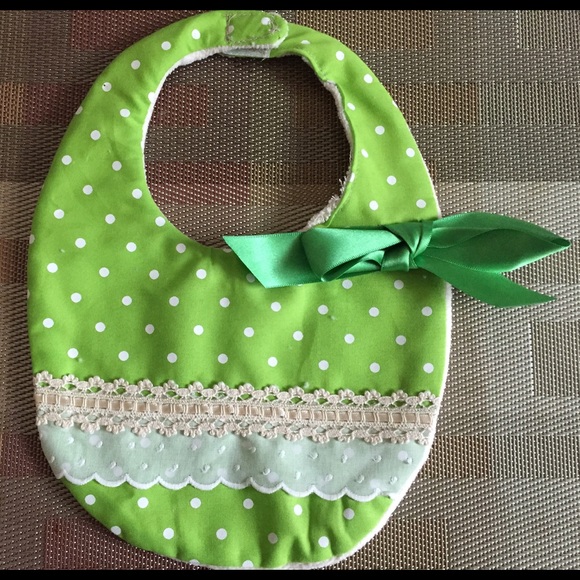 New  fashion baby bib - green