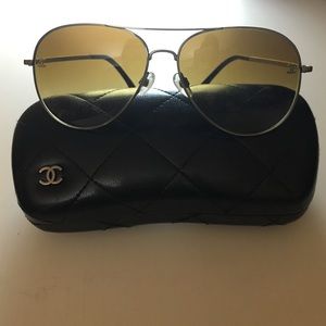 CHANEL AVIATOR SUNGLASSES