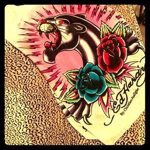 Ed Hardy By: Christian Audigier Panther scarf