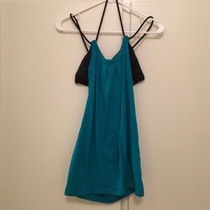 Lululemon top with built in sports bra