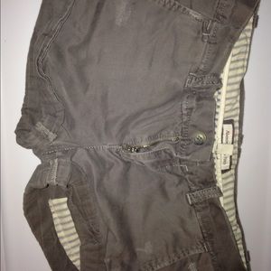 Abercrombie & Fitch Women's gray shorts