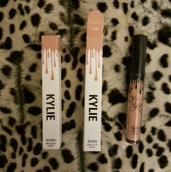 Kylie "So Cute" lip gloss.