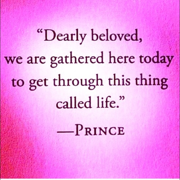 Prince and all of us💚