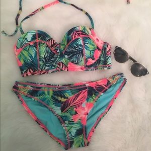 Xhilartion Tropical Bikini