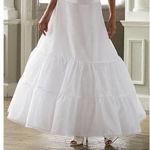 A-Line Medium Fullness 2 Tier A-line Slip Style