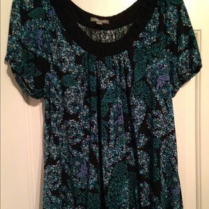 Apt. 9 Pretty Silky Blouse 1x