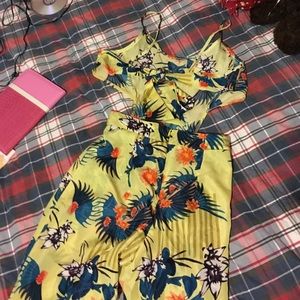 Spaghetti strap Pants jump suit