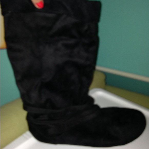 Black boots from Payless