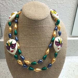 Unique "mardi-gras" necklace for sale!!