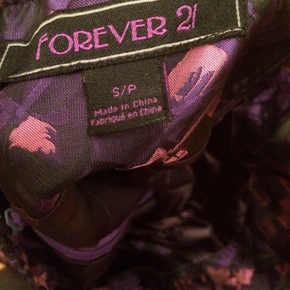 Sweetheart Purple Pink Mini Dress Sz S - Picture 3 of 3