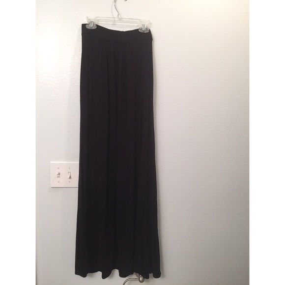 Long Black Maxi Skirt