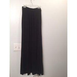 Long Black Maxi Skirt