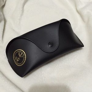 Brand New Ray Ban case & cleaning clothing