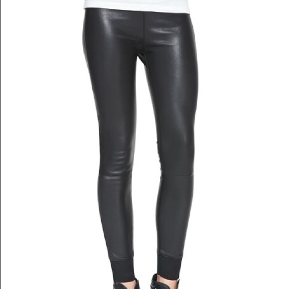 rag and bone "The Danny" Stretch Leather Legging