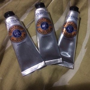 L'Occitane foot creams x 3