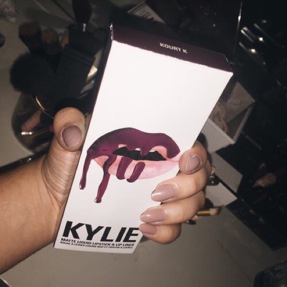 REDUCED/ KOURT K// matte lippie  and liner - Picture 2 of 4