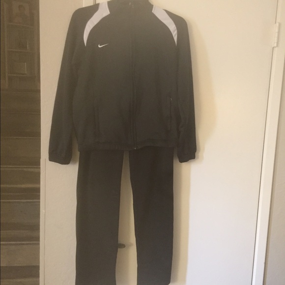 Nike Puma Jacket & Pants Black/White
