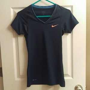 EUC Nike Pro Dri-Fit V-neck Shirt