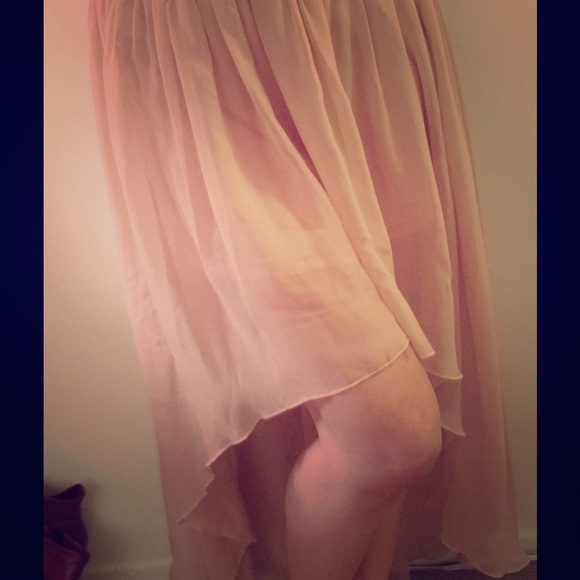 L'atiste by Amy sheer Hi-Low Skirt - Picture 1 of 3