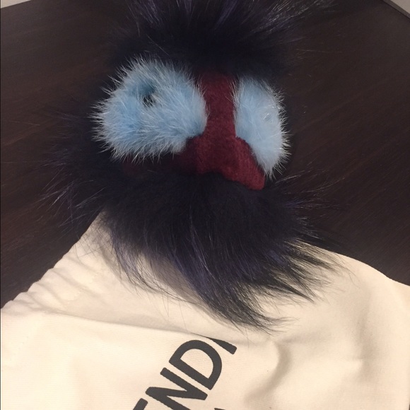Fendi monster keychain