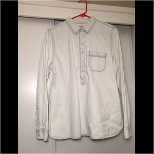 Long Sleeve Jean Style Top