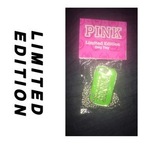 ✳️REDUCED✳️Limited Addition PINK dog tag