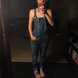 Denim Overalls
