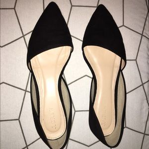 J. Crew Sloan Suede D'orsay Flats