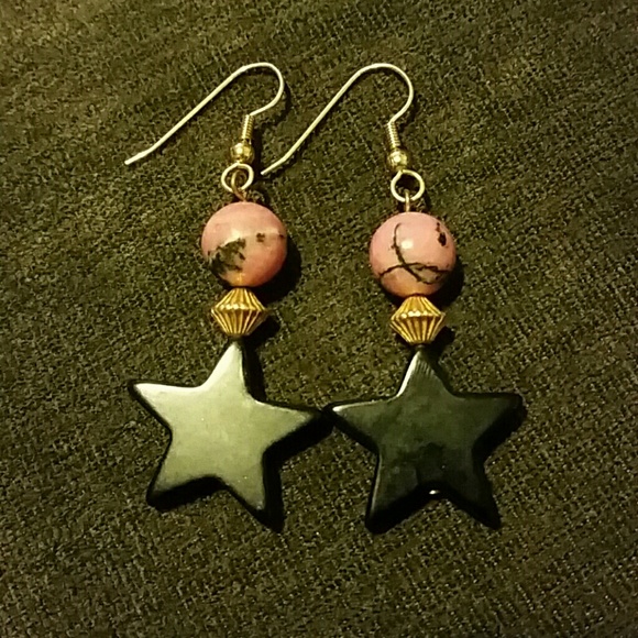 Genuine  Gemstone Earrings - Picture 1 of 2