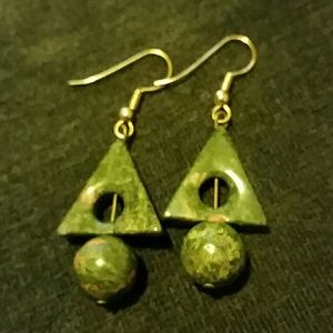 Genuine  Gemstone Earrings
