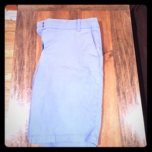 Lavender J Crew Bermuda Shorts