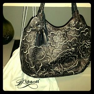 SALE Brighton Embossed Purse w/Dustbag & Gift