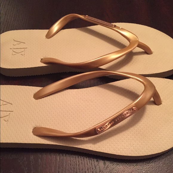Armani Exchange woman's flips flops